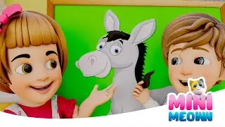 Pin The Tail On The Donkey | Kids Songs & Nursery Rhymes | KidZone Kingdom