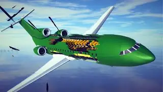 Pick a Seat to Survive! with Emergency Landings #12 | Besiege