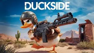 Jogo de Sobreviv&ecirc;ncia Tipo Rust e Dayz, Mas Voce &Eacute; Um Pato - Duckside