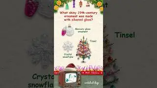 This Sparkly Victorian Decoration Was Actually a Lucky Charm 🎁 Vintage Christmas Trivia