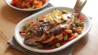 Délicieux poisson farci  !