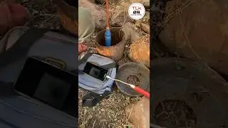 Camera in borewell | borewell camera | HD video | tubewell scanning shorts #borewell #shorts