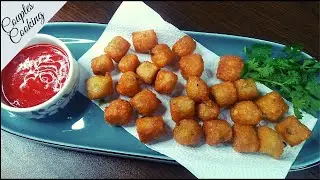 মজাদার ক্রিস্পি পটেটো বাইটস রেসিপি!! Crispy Potato Bites || Potato Snacks  Recipe || Couples Cooking