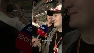 Lewis Capaldi's awkward Martin Brundle grid walk moment at Singapore Grand Prix