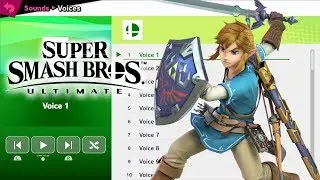 Link Voices - Super Smash Bros Ultimate