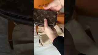 LV Mini Pochette Accessories #luxury #unboxing