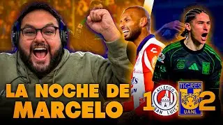 Atl&eacute;tico San Luis 1-2 Tigres | &iexcl;Doblete de Marcelo Flores! Mauricio Ponce muy ardido 