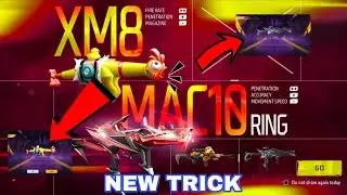 NEW XM8 AND MAC10 SKIN🔥FREEFIRE RING EVENT🔥#freefire #newevent #ffemotegiveaway #ffevent #freefirema