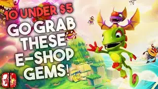 10 игр по цене $5! Выгодные предложения и скрытые сокровища в интернет-магазине Nintendo Switch!