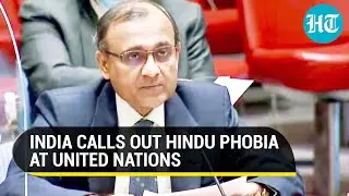 'What about Hindu, Sikh phobia?': India calls out U.N resolution on Islamophobia | Watch