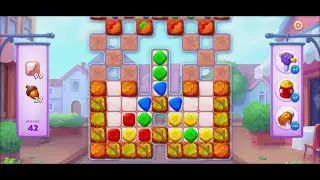 TOWNSHIP   Colorful Puzzle  Match -3  game level # 2038