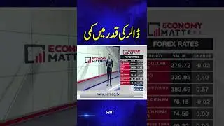 US Dollar Slips Against Pakistani Rupee | Economy Matters