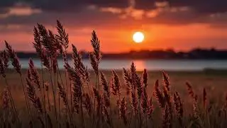 Relaxing Cello Piano Music ~ Sunset Serenity Instrumental Duet for Peaceful Minds