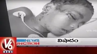 9PM Headlines | Two Children Clash in School | CM KCR in Delhi | Harish Rao Fires on Opposition | V6