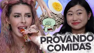 PROVANDO COMIDAS CHINESAS - Karen Bachini