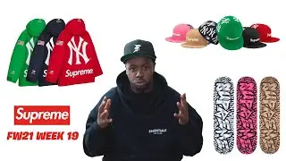 Supreme FW21 Week 19 Vol. Yankees, Timberland and Polartec!!!