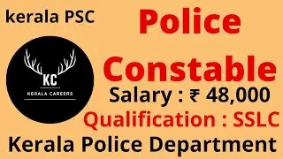 Police Constable for Indian Reserve Battalion Regular Wing in Kerala PSC