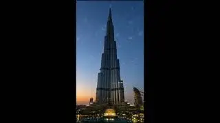 Burj Khalifa Drawing Time Lapse | From Paper Sketch to Realistic Art ✍️🏙️
