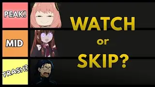 Which Fall 2025 Anime Are Actually Worth Watching? | Tier List (part 2)