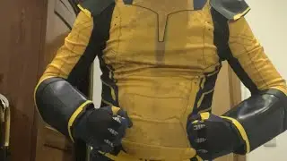 Wolverine unboxing the suit.  #deadpoolcosplay #wolverine #wolverinecosplay #deadpool3