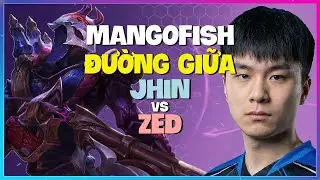 MangoFish: Jhin Mid Lane Domination! Learn How to Master the Diamond Mechanics | Vietsub