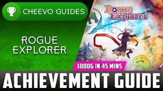 Rogue Explorer - Achievement / Trophy Guide (Xbox) **1000G IN 45 MINS**
