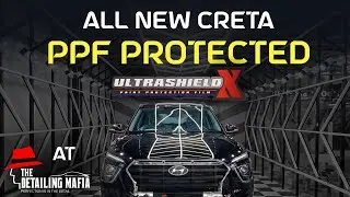 #UltrashieldX Paint Protection Film on #Hyundai Creta | Ceramic Coating | Self Healing PPF