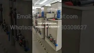 Pam Solution Automatic Dosing Device - Auto Dosing System For Screw Press Sludge Dewatering Machine