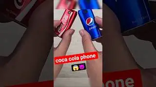 Coca Cola Phone vs iPhone 🤯 #shorts #gadgets
