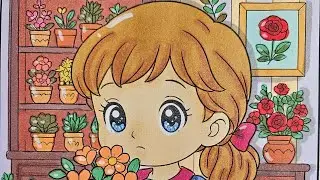 ASMR Coloring – Fioraio vintage completo | Botteghe Vintage | Parte 2