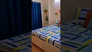 Boho Bedroom makeover #shorts #youtubeshorts #ytshorts #interiorshorts #art #diy #bedroomdesign #yt