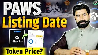 Paws Listing Date | Paws Token Price | Paws Airdrop New Update Today | Crypto News | albrizone