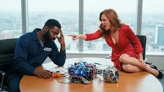Arrogant Female CEO Challenges Black Single Dad Mechanic &mdash; He Fixes It Instantly