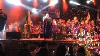 Grupo Acatzin en vivo san Pedro Cholula como cumbianbero y siguiendo la luna