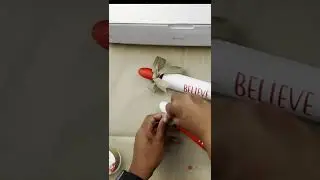 Make this Christmas tiered tray rolling pin decoration #shorts