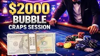 Can the Extremes Save the Day? $2,000 Intense Crapless Bubble Craps Session