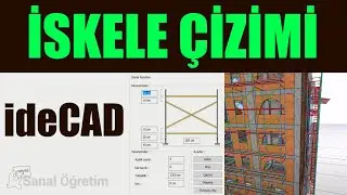 İskele Çizimi | ideCAD