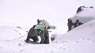 Skiing the Three Sisters: Little Middle Col