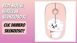 RECENSIONE (2026) : BT21 Mouse Wireless Silenzioso RJ. DETTAGLI