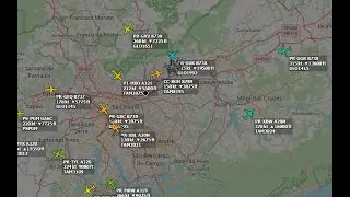 Radar e Escuta A&eacute;rea ao Vivo - Terminal S&atilde;o Paulo - Campo de Marte e Guarulhos