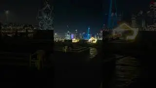 Doha Corniche in the evening during winter❤️