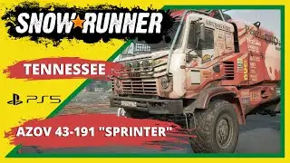 Snowrunner - Testando Azov 43-191 