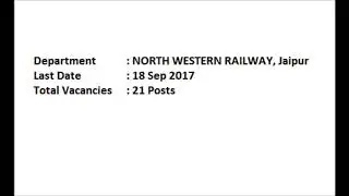 Recruitment of sports persons against Sports Quota 21 vacancies in Jaipur