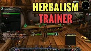 Stormwind Herbalism Trainer Location (WoW Classic)
