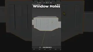 Making Another Empty Dark Tiled Poolroom In Blender (Timelapse) #shorts #blender #poolrooms