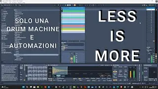 Techno tech house nello stile anni 90  con una sola Drum machine in ableton live (showcase)