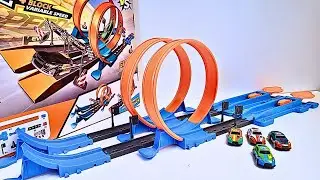 Racing Ejection,Double Track Racing , 3in1-40 +PCS | Unboxing reviews