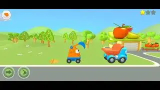 Leo JCB machine cleaning 🧹 road  #kids #kids