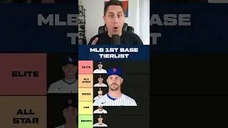 MLB First Baseman Tier List 🔥⚾️