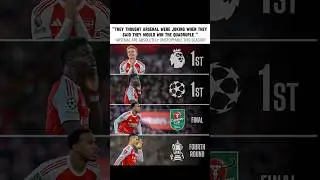 They are winning everything 🔥. #arsenal #premierleague #championsleague #football #viral #trending